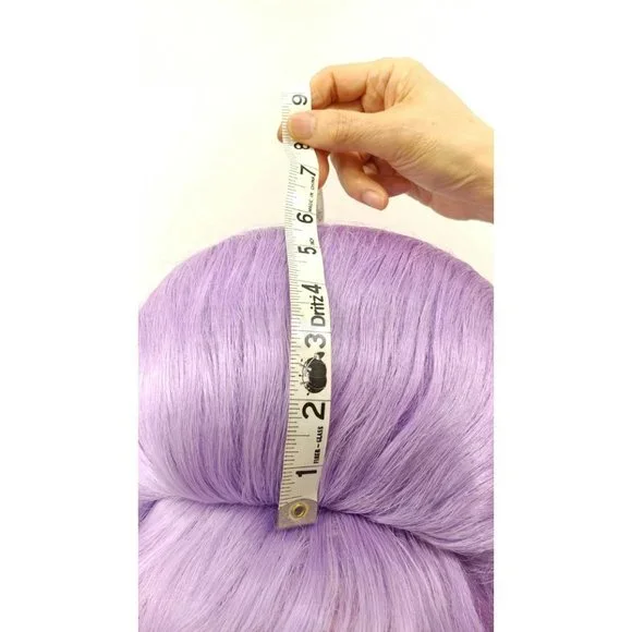 Purple retro 60s beehive wig - Picture 4 of 4